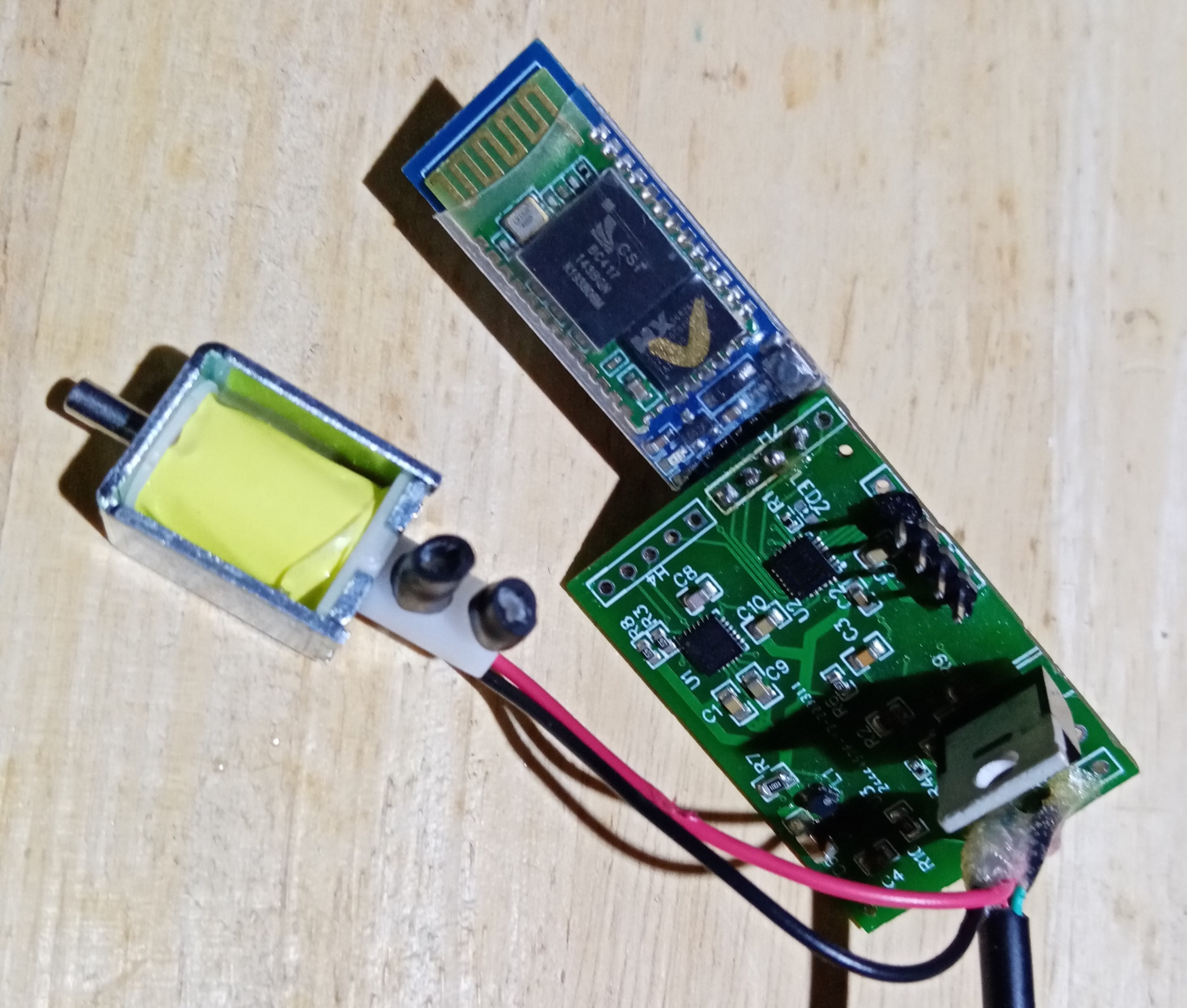 a more complicated PCB with several ICs on it